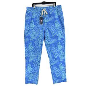 NWT Vineyard Vines Men's Camo Bayside Blue Printed Pajama Pants
